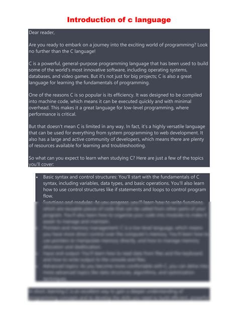 Image result for Introduction to C Programming