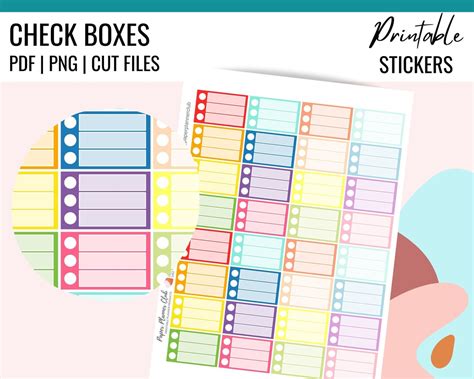 Image result for Check Box Printable
