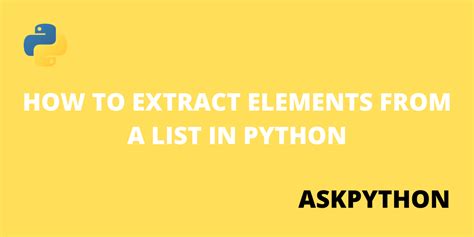 Image result for Python Print Element From List