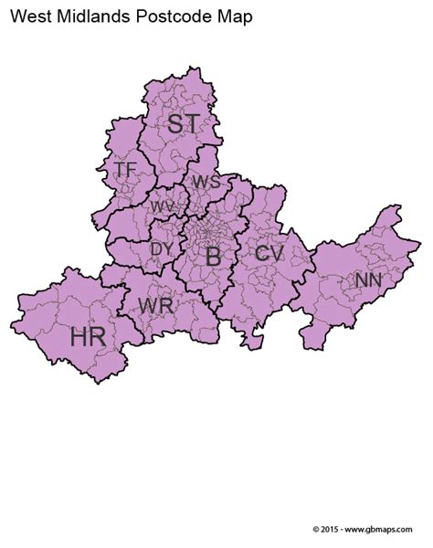 Black Country Postcode Map-এর ছবি ফলাফল