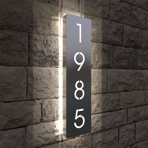 Image result for Lighted Address Sign