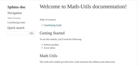 Sphinx Python Documentation に対する画像結果