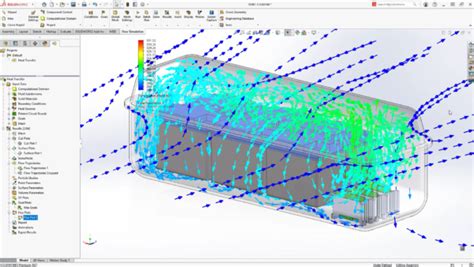 Image result for The SolidWorks Flow Simulation Interface Appears On Screen