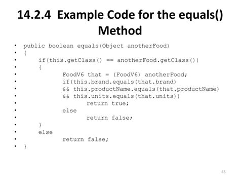 Image result for Equals Method Java