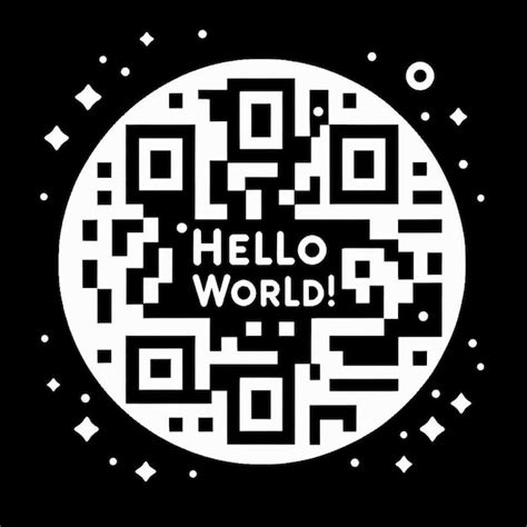 Image result for HelloWorld QR Code
