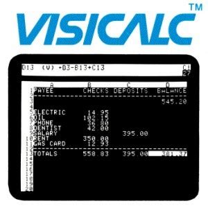 Image result for VisiCalc Spreadsheet Software