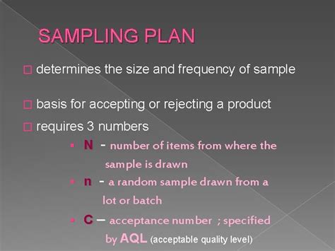 Image result for Table 3 Sampling Plan