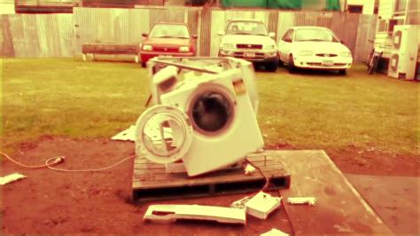 Image result for Washing Machine Destruction