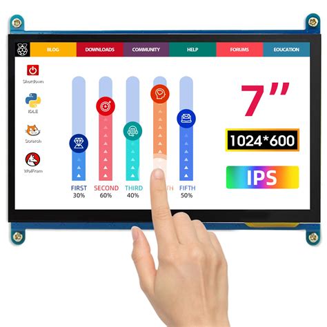 Raspberry Pi 7 Inch Touch Screen に対する画像結果