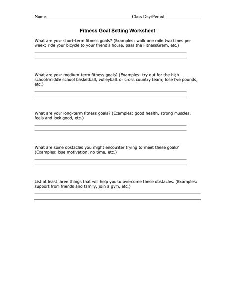 Image result for Employee Goal Setting Worksheet