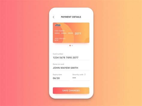 Image result for Card Information UI Form Examples
