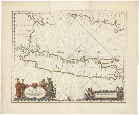 Image result for Antique Map of Java