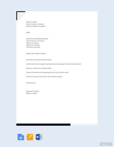 Image result for How to Write Business Letter Sample