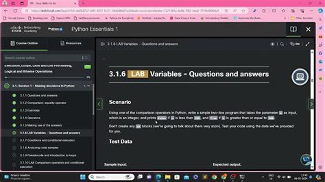 Image result for Cisco Python Module 3 Test Answers