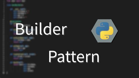 Builder Pattern Python に対する画像結果