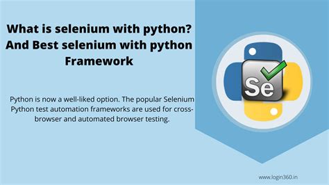 Image result for Python Selenium Framework Design