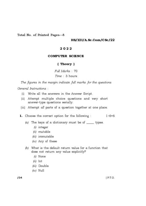 Image result for Class 12 CS Question Paper