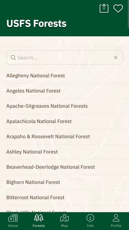 National Forest Explorer App に対する画像結果