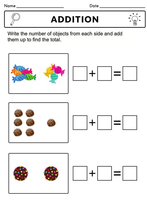Free Printable Basic Math Worksheets に対する画像結果