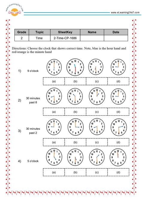 Image result for Time Problem Solving Grade 2