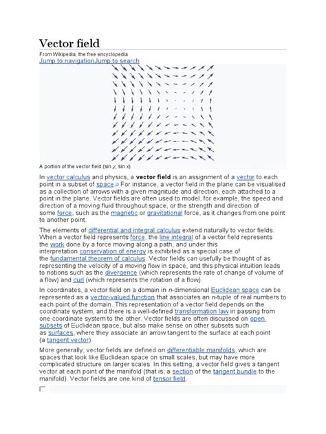 Vector Fields に対する画像結果