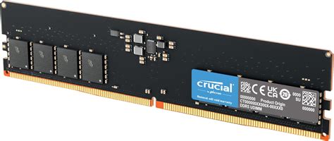 Amazon.in: Buy Crucial RAM 16GB DDR5 5600 MHz CL46 (16Gbit) Desktop ...