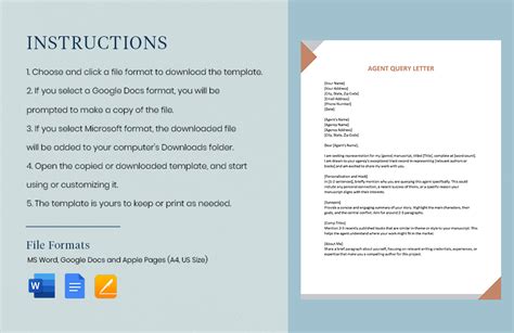 Image result for Query Letter Examples Agent