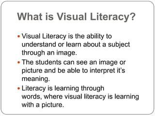 Image result for Facts About Visual Literacy