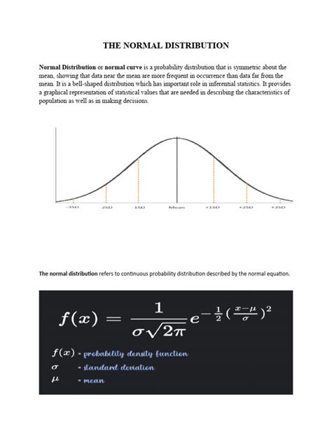 Image result for Normal Distribution PDF Equation