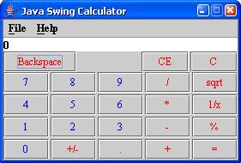 Toradh íomhá ar My Calculator in Java