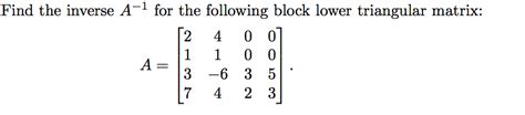 Image result for Block Matrix Inverse Formula