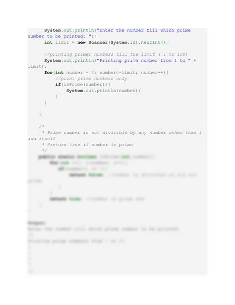Java Program To Print Prime Numbers 1 To 100 に対する画像結果