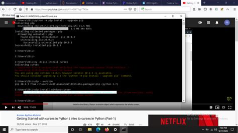 Image result for curses python install