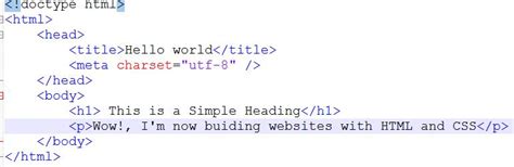 Image result for Basic Code for HTML