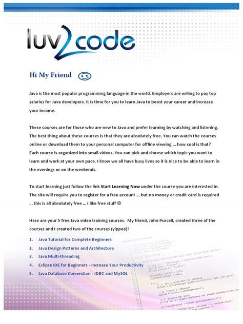 Java Course Free PDF に対する画像結果