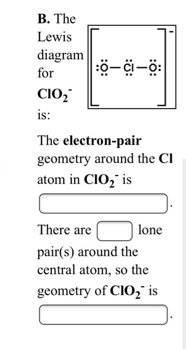 Image result for Geometric Structure of ClO2