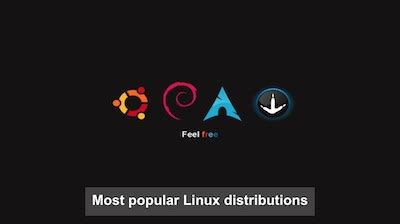 نتيجة الصورة لـ Popular Types of Linux