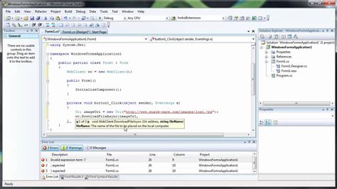 Visual Basic C Project に対する画像結果