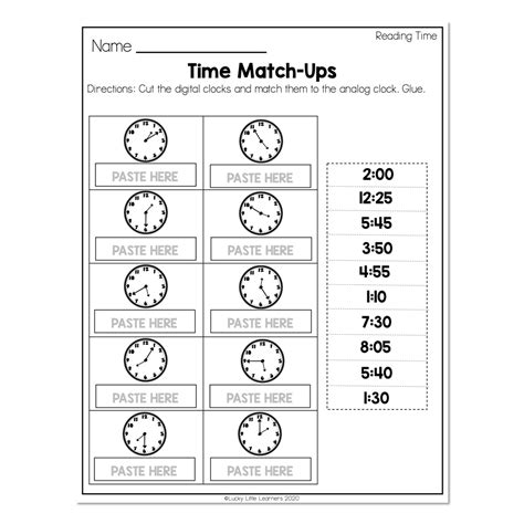 Time Worksheets for Grade 2 Word Problems に対する画像結果