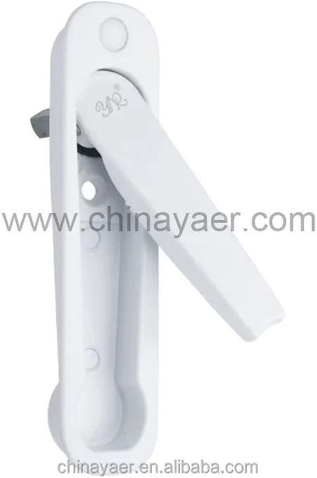 K Shape Sliding Window Handle Square Pop Up Handle For PVC Profile Espagnolette Window Lock