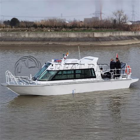 High Profit Water Recreational Commercial Yacht Project 32.2Feet /9.8 Meters 12 People Aluminum Fishing Boat Wholesale