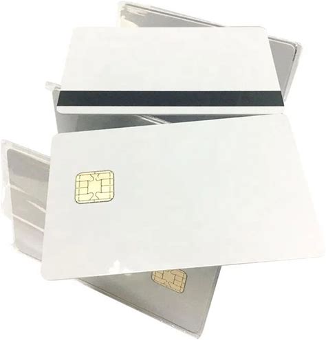 J2A040 Java JCOP Chip Cards Java Smart Card With 2 Track HICO Magnetic Stripe