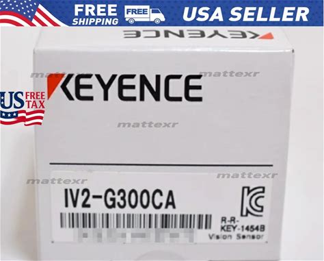 Keyence Iv2-G300ca Image Recognition Sensor Us Free Tax