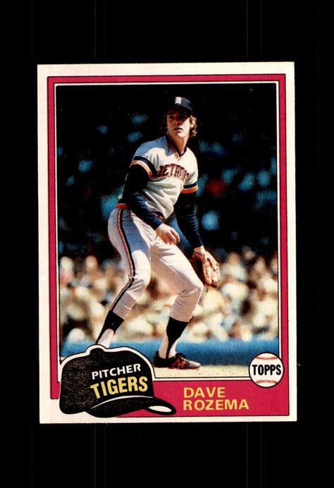 1981 Topps 野球 614 デイブロゼマ