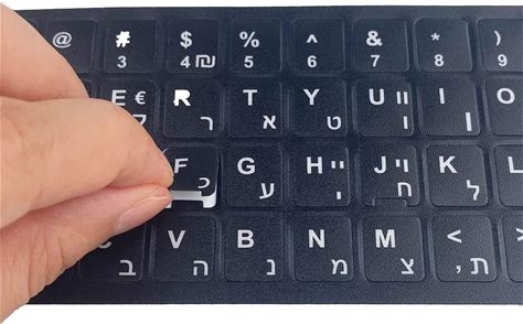 Laptop Keyboard Stickers Custom Multi Language Keyboard Letter Stickers Spanish Arabic French Pc Universal Keyboard Key Stickers