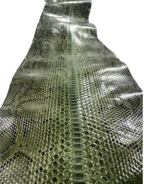 0.6mm Thick Genuine Python Leather Soft Tanned Snake Skin Decorative Shoes Furniture Luggage Handbags Dresses Lining Belts Grain