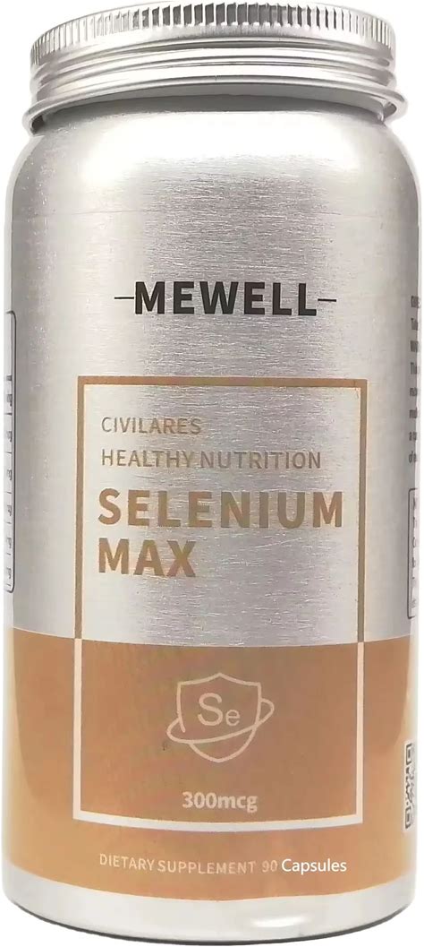 MEWELL Civilares Healthy Nutrition Selenium Can Improve People's Immune System And Antioxidant Non-Gmo