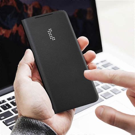 Led View Cover Case For S21 - Grey Black