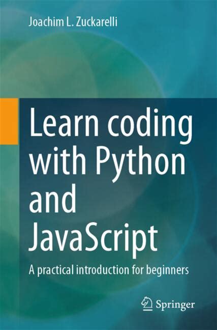 Springer Nature Learn Coding With Python And Javascript