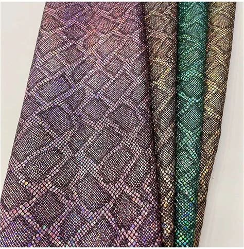 2024 New Style Fashion Snake Faux Leather Python Leather PU Leather Can Be Used For Bag Decoration, Women's Shoes, DIY Jewelry